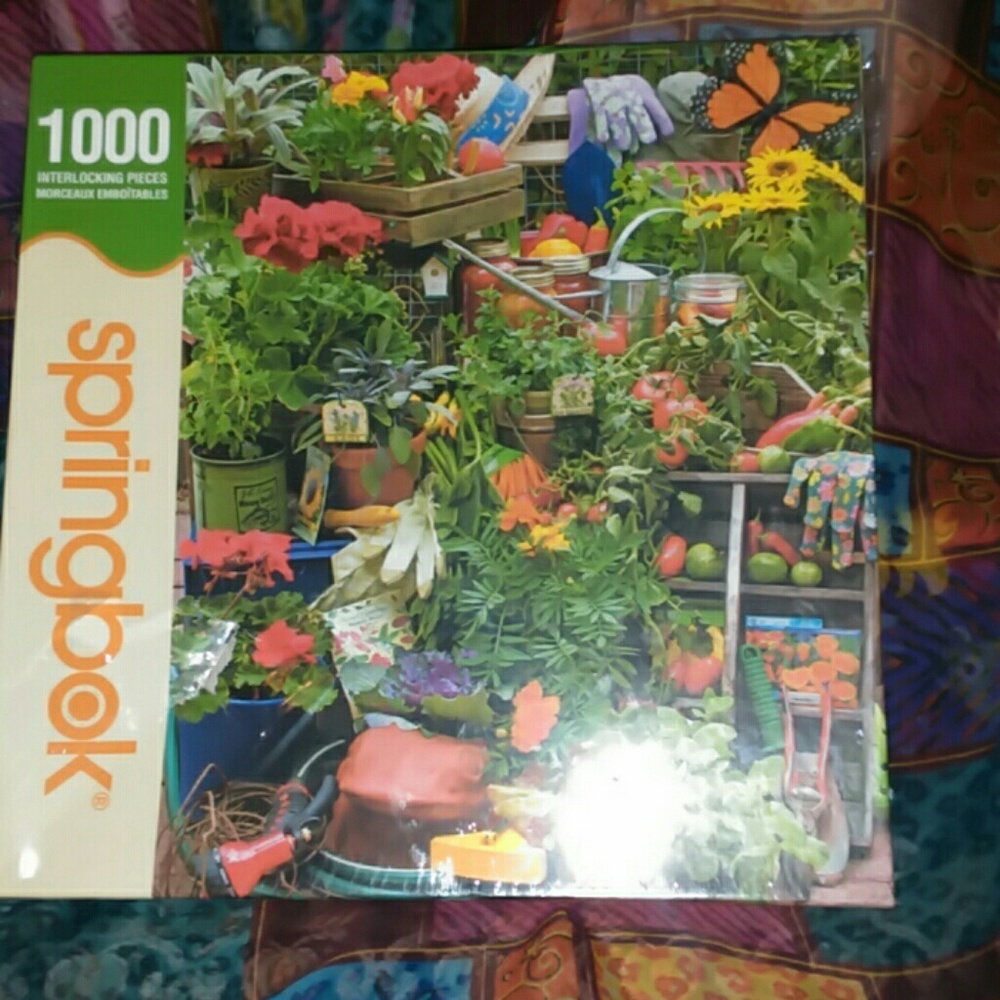 SPRINGBOK PUZZLE GARDEN DELIGHT